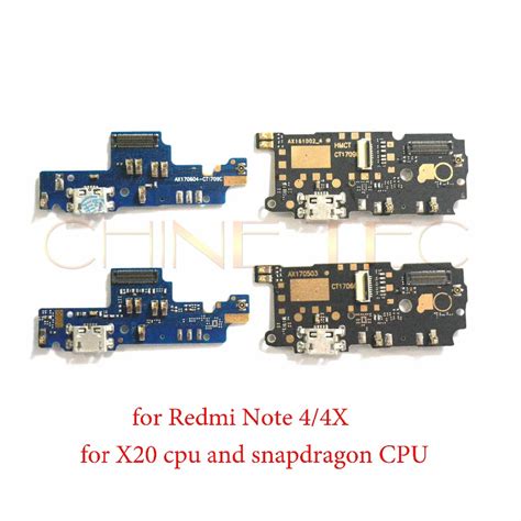 For Xiaomi Redmi Note 4 4x Pro Prime Global Mtk Micro Usb Charger Charging Port Ribbon Dock