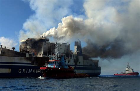 Incendio Traghetto Euroferry Olympia Trovato Morto Uno Degli 11