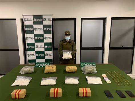 Cuatro Detenidos Y M S De Kilos De Pasta Base Y Marihuana Incautados