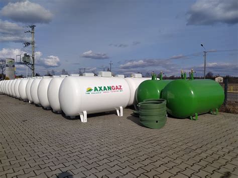 Zbiornik naziemny na gaz płynny propan 6400L LPG Wołomin