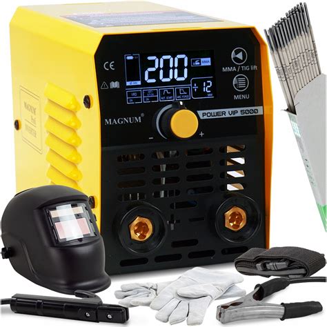 Spawarka Elektrodowa Synergia Magnum VIP LCD MMA TIG Lift 200A VRD