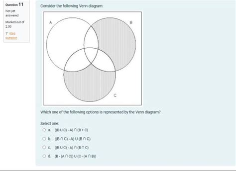 Solved Consider The Following Sets Where U Represents A