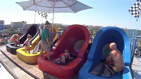 Dragging Racer Water Slide At Wet N Wild Orlando Youtube