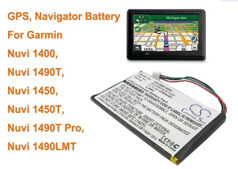 Cameron Sino Mah Battery Ed Bd U For Garmin Nuvi Nuvi