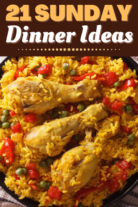 50 Sunday Dinner Ideas (+ Easy Recipes) - Insanely Good