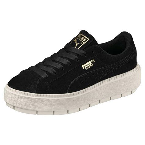 Puma Suede Platform Trace Nere Atelier Yuwa Ciao Jp