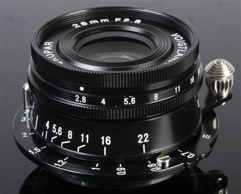 Voigtlander 28mm F 2 8 Color Skopar Aspherical L39 Type I Black LTM