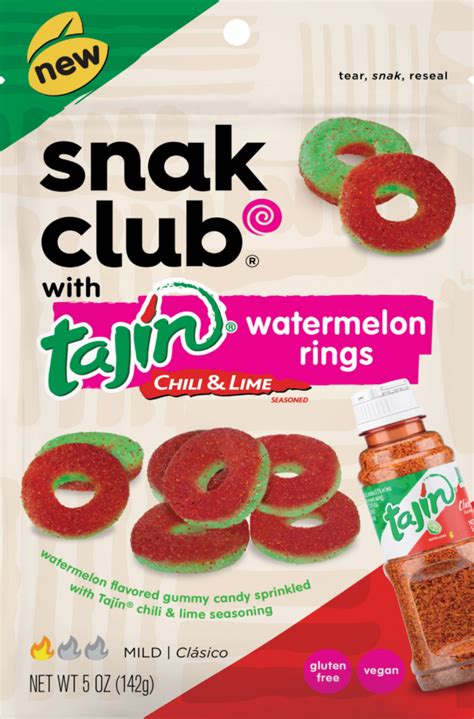 Snak Club Tajín® Watermelon Rings Snak Club