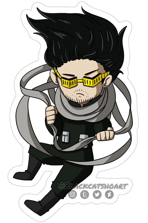 Eraserhead Chibi By Nekomataazzy On Deviantart