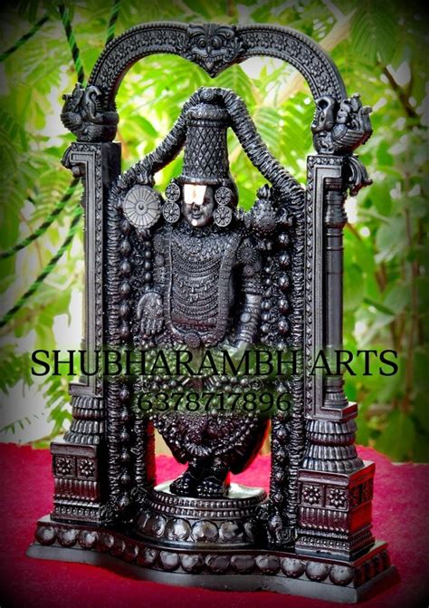 Black Marble Tirupati Balaji Statue Temple At Best Price In Jaipur