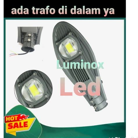 Jual Pju Cobra Led Cob 50w 50watt Jalan Led Street Light 50 Watt 50w