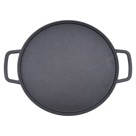 Ggc 14 Cast Iron Pizza Pan Round Flat Pans Make Different Dishes For