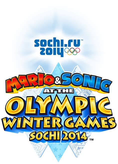 Mario And Sonic At The Sochi 2014 Olympic Winter Games Logopedia