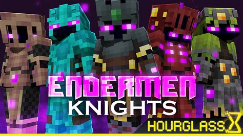 Endermen Knights By Hourglass Studios Minecraft Skin Pack Minecraft