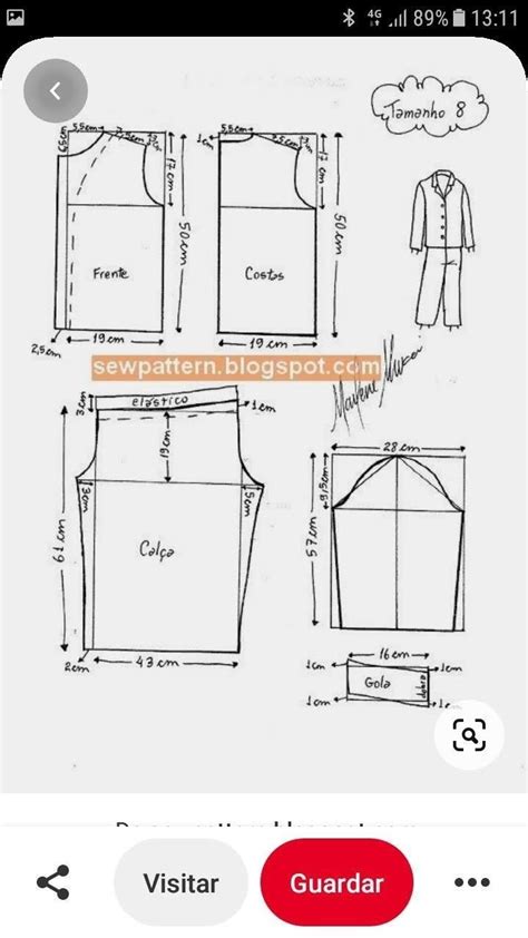 Pin On Patrones De Nina Pajama Pattern Easy Dress Sewing Patterns