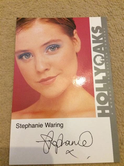 Hollyoaks Autographs And Cast Cards