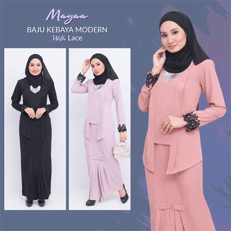 Baju Kebaya Modern Modern Design Baju Lace China 2020 Muslim Clothing New Design Baju Kurung