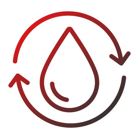 Menstruation Cycle Generic Gradient Icon