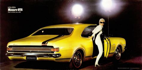 Original 1968 Holden Monaro Brochure - (SILODROME)