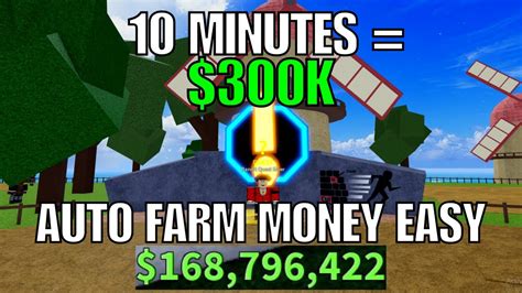 How To Get Money Fast In Blox Fruits First Sea Easiest Method Youtube