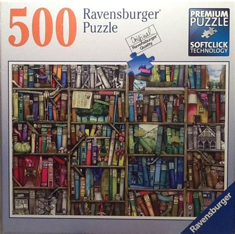 The Bizarre Bookshop Colin Thompson 500 Pc Jigsaw Puzzle