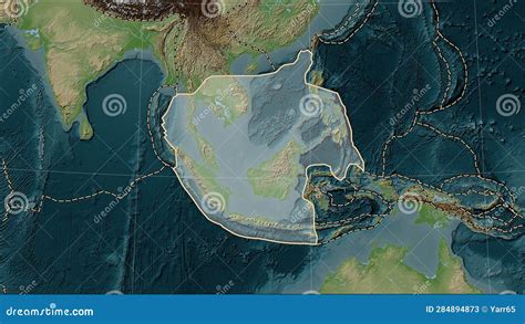 Sunda Plate - Boundaries. Wiki Map Stock Illustration - Illustration of tectonic, wiki: 284894873