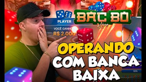 BANCA BAIXA NO BAC BO Como Lurar Banca Baixa Melhor Estratégia