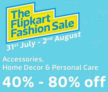 Flipkart #FlipkartFashionWish: Get upto 40% to 80% off on The Flipkart ...