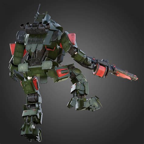 Titanfall Atlas - 3D Model by zifir3d