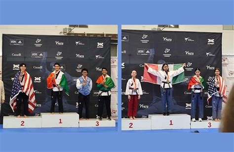 Destaca Selecci N Oaxaque A De Taekwondo En El Abierto De Canad