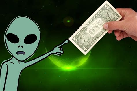 Can You Make An Alien Appear On The Back Of A One Dollar Bill