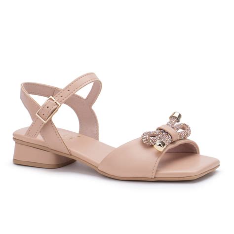 Sandalia Mini Sua Cia 9176 51941 Nude Lily Store