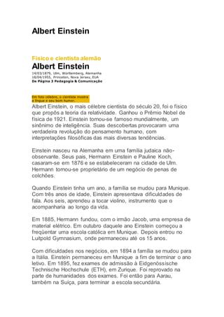 Albert Einstein Gabriel PDF