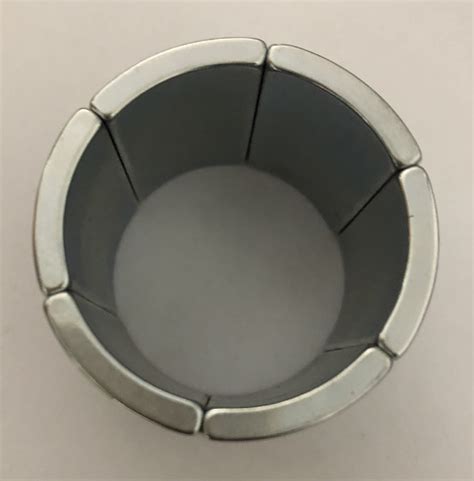 N45SH Zinncium Neodymium Magnets For Servo Motor BLDC SAC90S25 3 TB