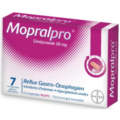 Mopralpro 20 Mg Reflux Gastro Oesophagien