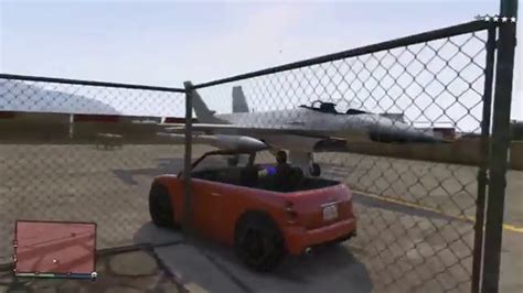 How To Steal A Jet In Gta V Youtube