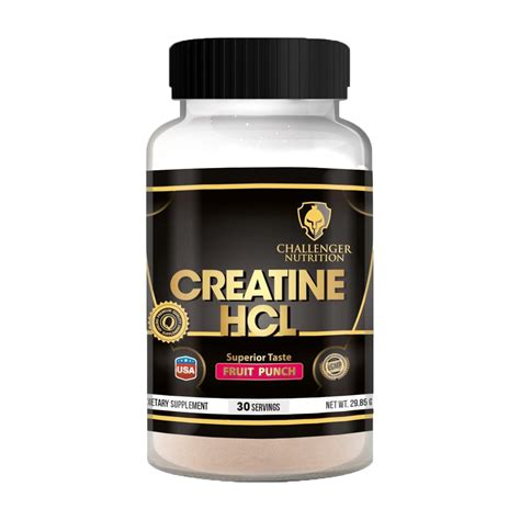 Creatine Challenger Hcl 30 Serving Train Hard