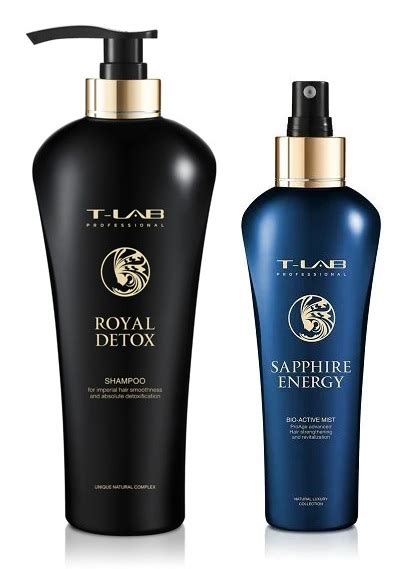 Køb T Lab Professional Royal Detox Shampoo 750 ml Sapphire Bio