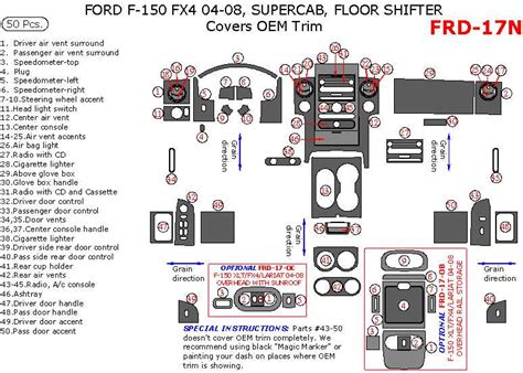 Explore The 2005 Ford F150 Parts Diagrams For Easy Repairs