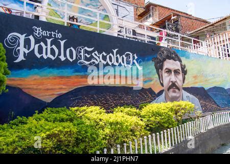 Das Barrio Pablo Escobar Wurde In Medellin Kolumbien Erbaut