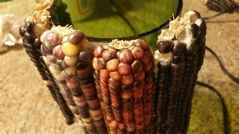 Rustic Indian Corn Centerpiece Redo It Yourself Inspirations Rustic