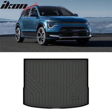 1pc Cargo Trunk Liner Fits 2023 2024 Kia Niro Niro Ev W Optional Dual Level Cargo Board 3d