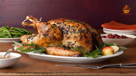 How To Roasted Whole Turkey Recipe Easily Youtube