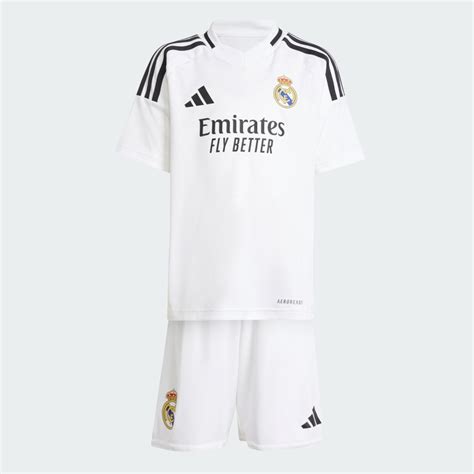 adidas סט מיני ריאל מדריד Real Madrid 24 25 לבן adidas IL