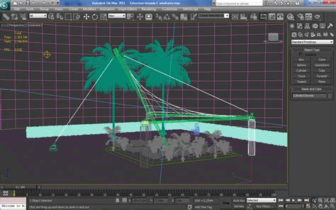 Tensostruttura Estructura Tensada Modello D Max Unknown