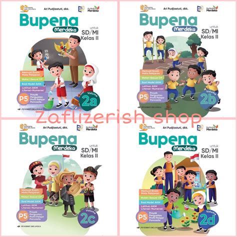 Jual Buku Paket Bupena Kelas 2 Sdmi Kurikulum Merdeka Erlangga