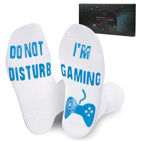 Snapklik Do Not Disturb Im Gaming Socks For Mens Birthday Gifts