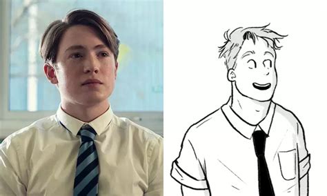 As Son Los Personajes De Heartstopper En La Serie De Netflix Frente A