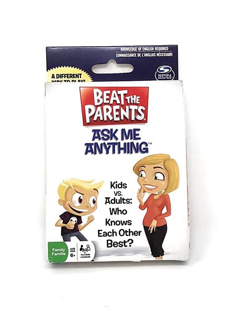 Beat The Parents Card Game | Nozlen Toys