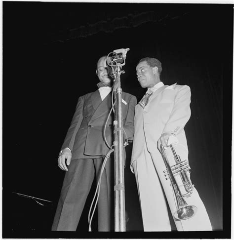 Portrait Of Louis Armstrong Carnegie Hall New York Ny Ca Feb 1947 Picryl Public